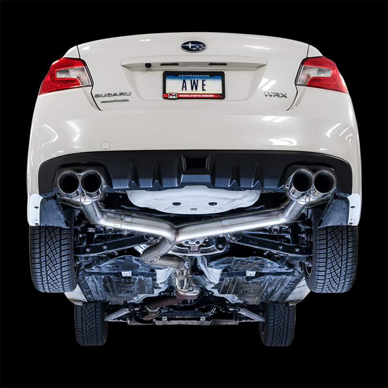 AWE Tuning | Track Cat-Back Exhaust - WRX / WRX STi 2.0T / 2.5T 2012-2021
