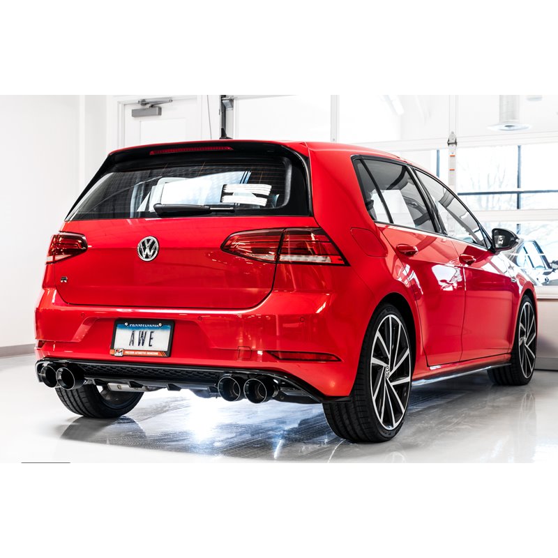 AWE Tuning | SwitchPath Cat-Back Exhaust - Golf R Base / R 2.0T 2018-2019