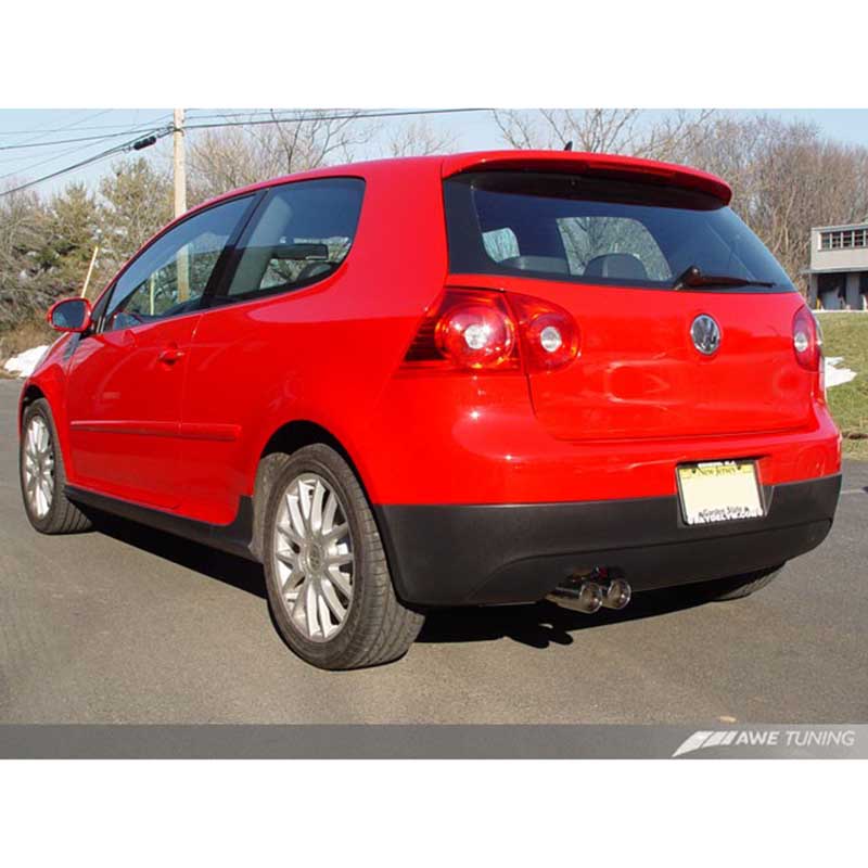 AWE Tuning | Performance Cat-Back Exhaust Chrome Tips - GTI Base / Fahrenheit 2.0T 2006-2009
