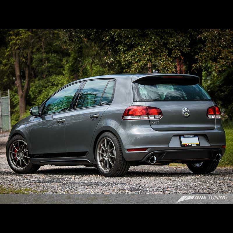 AWE Tuning | Performance Cat-Back Exhaust Chrome Tips - GTI 2.0T 2010-2014