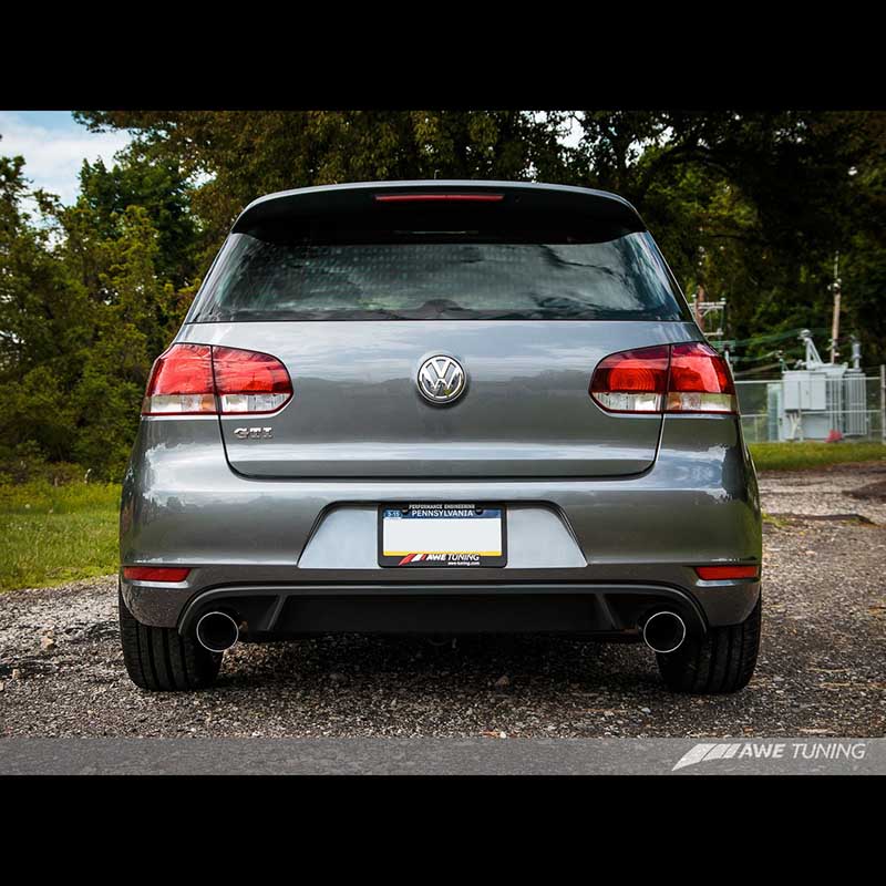 AWE Tuning | Performance Cat-Back Exhaust Chrome Tips - GTI 2.0T 2010-2014
