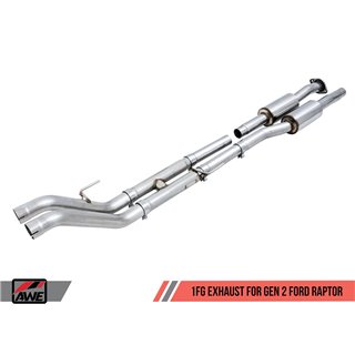 AWE Tuning | 1FG Resonated H-Pipe Exhaust - F-150 3.5T 2017-2020