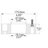 COYOTE | Wheel Adapter 50.8mm / 78.10mm to 87.10mm / 6x139.7 to 6x135 / 14x1.5