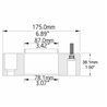 COYOTE | Wheel Adapter 38.1mm / 78.1 to 87.1 / 6x139.7 to 6x135 / 14x1.5