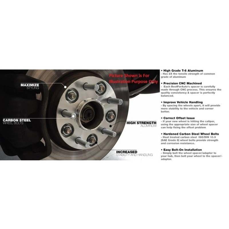 COYOTE | Wheel Adapter 38.1mm / 78.1 to 87.1 / 6x139.7 to 6x135 / 14x1.5