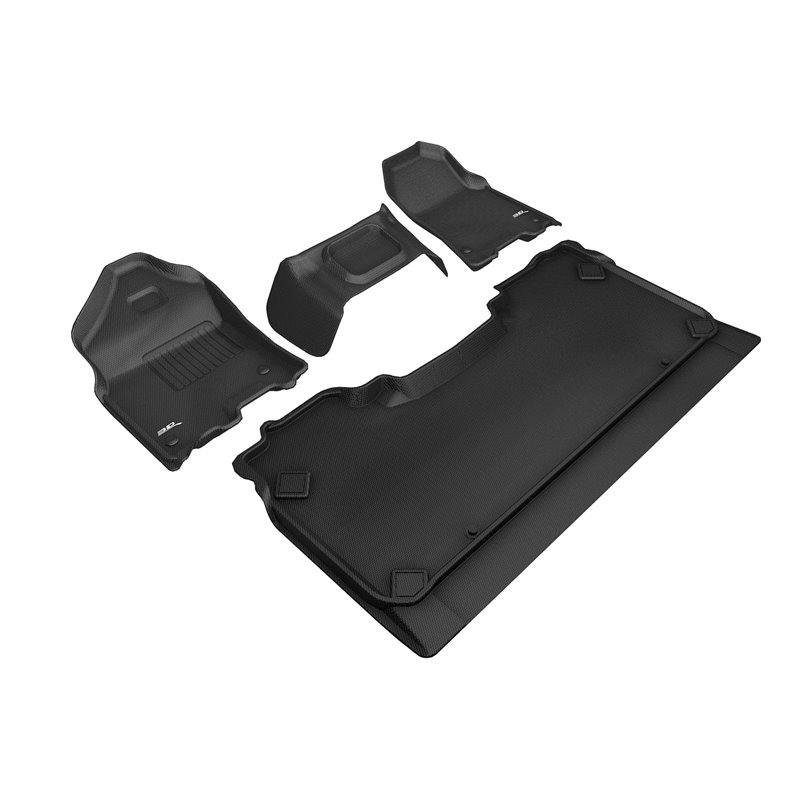 3D Mats | KAGU Tapis Toute Saison - Avant & Arrière - Ram 1500 2019-2023