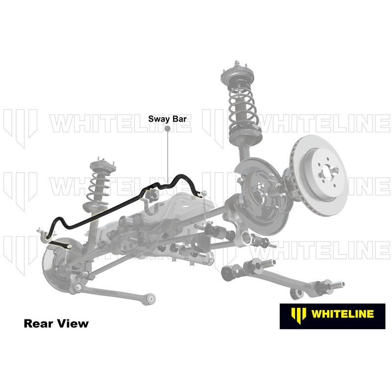 Whiteline | Sway Bar 26mm Adjustable - Genesis Coupe 2.0T / 3.8L 2010-2016