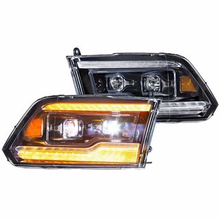 Morimoto | XB LED Heads: (Pair / Amber DRL) - Ram 2009-2018