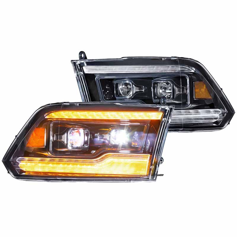 Morimoto | XB LED Heads: (Pair / Amber DRL) - Ram 2009-2018