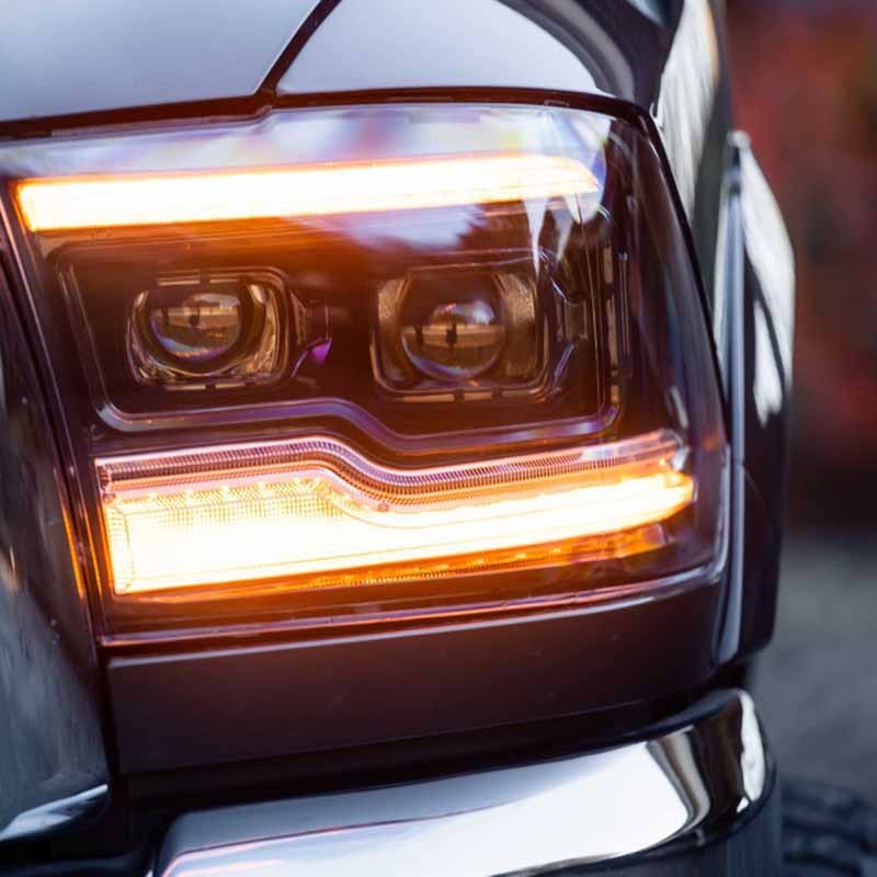 Morimoto | XB LED Heads: (Pair / Amber DRL) - Ram 2009-2018