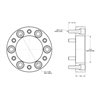SPIDERTRAX | Wheel Spacer 1.5in - FJ Cruiser / Tacoma / 4Runner 07-14