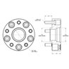 SPIDERTRAX | Wheel Spacer 1.75in - JEEP Wrangler JL / Gladiator JT 2018-2022