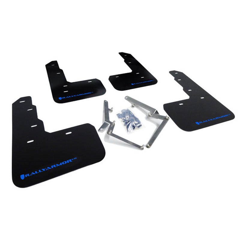 RallyArmor | Mud Flaps Blue Logo - Civic Type R 2017-2021
