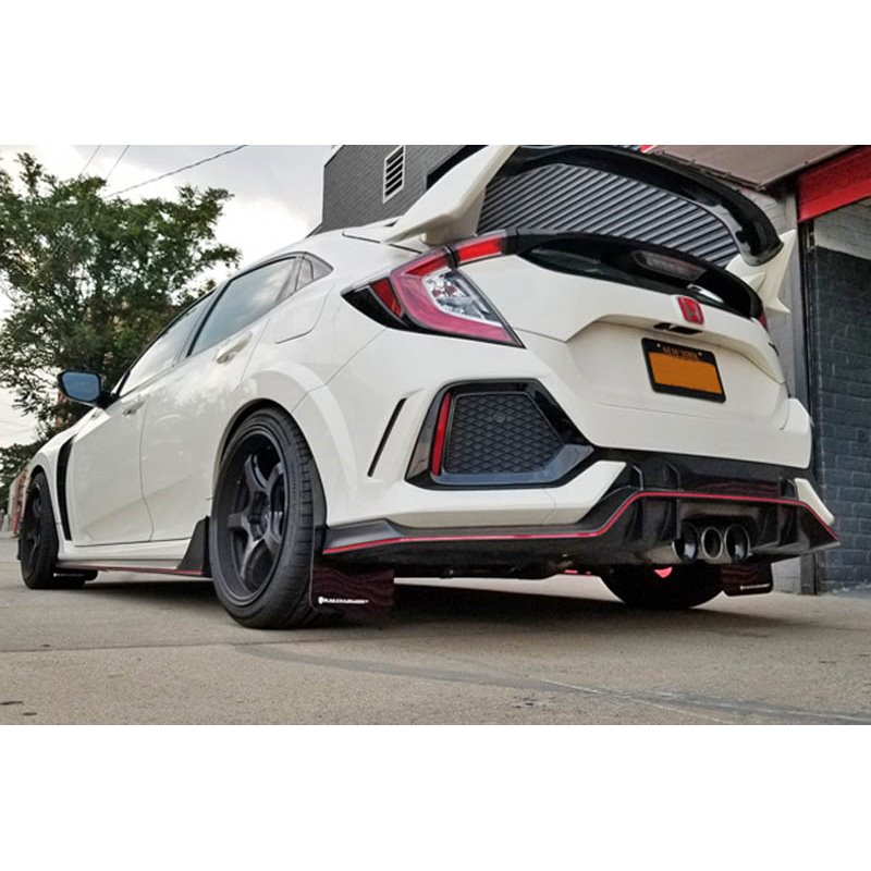 RallyArmor | Mud Flaps Blue Logo - Civic Type R 2017-2021