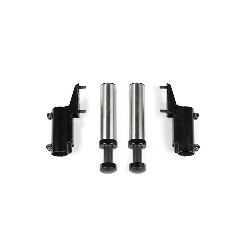 Fabtech | Dirt Logic 2.25 Stainless Steel Hydraulic Bump Stop Kit - Wrangler (JK) 3.6L / 3.8L 2007-2018