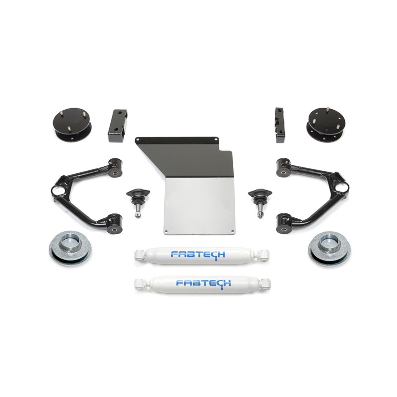 Fabtech | Budget Lift System w/Shock - Suburban 1500 / Tahoe / Yukon 2007-2014