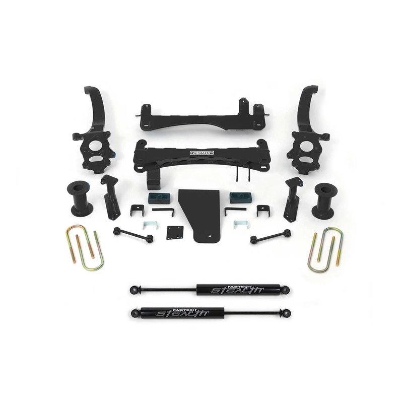 Fabtech | Basic Lift System w/Shocks - Titan 5.6L 2018-2021