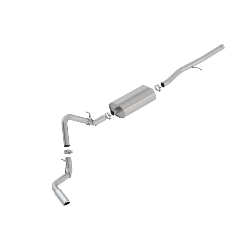 BORLA | Touring Cat-Back™ Exhaust System - Silverado / Sierra 1500 5.3L / 4.3L 2019-2024