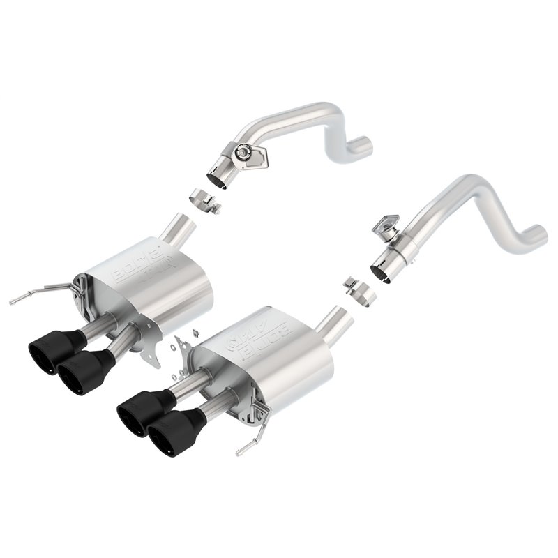 BORLA | ATAK® Axle-Back Exhaust System - Corvette 6.2L 2014-2019