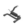 BORLA | ATAK® Axle-Back Exhaust System - Wrangler (JL) 3.6L 2018-2023