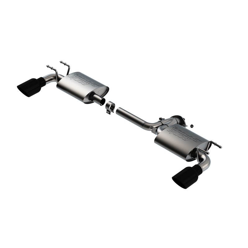 Borla | Axle-Back Exhaust S-Type Black - 3 2.0L / 2.5L 2019-2023