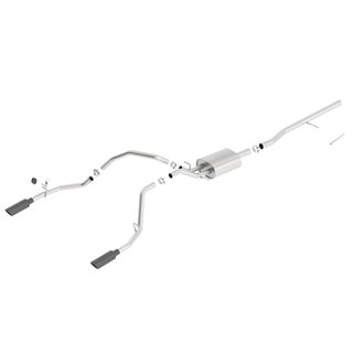 BORLA | ATAK® Cat-Back™ Exhaust System - Silverado / Sierra 1500 5.3L 2014-2018
