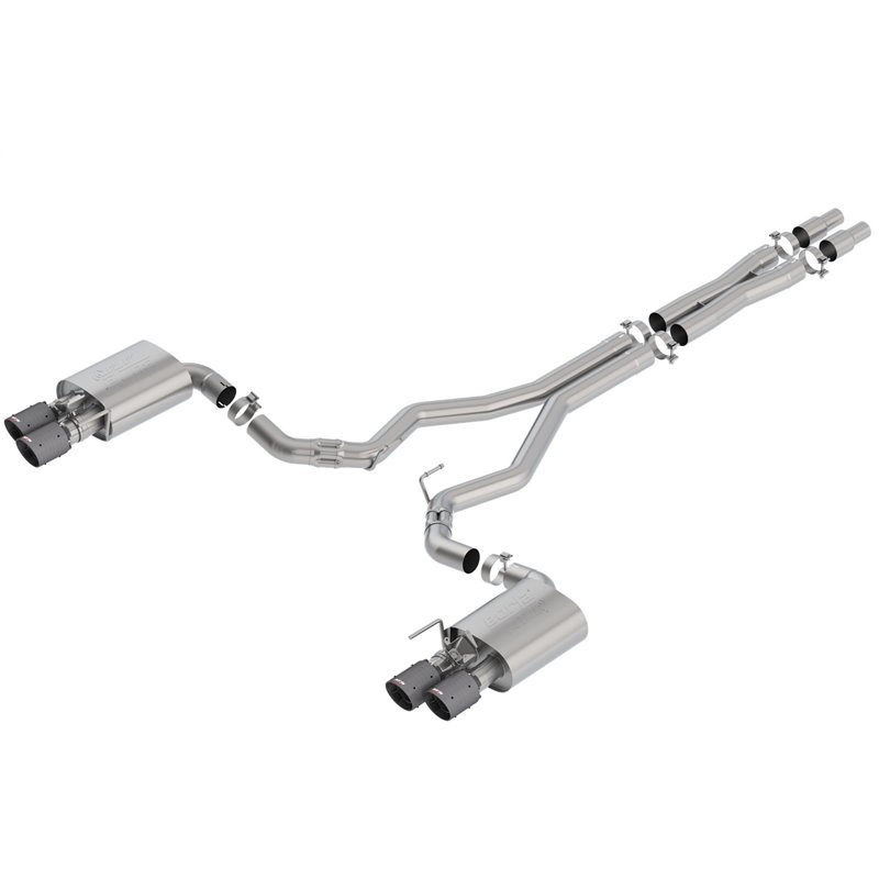 BORLA | ATAK® Cat-Back™ Exhaust System w/ Valves - Mustang 5.0L 2018-2023