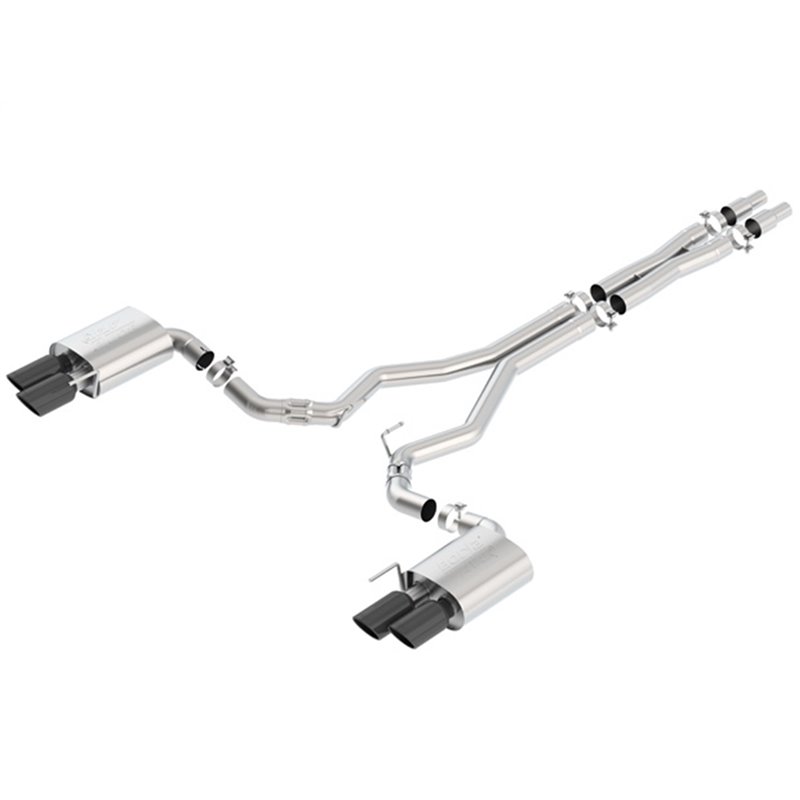 BORLA | ATAK® Cat-Back™ Exhaust System - Mustang 5.0L 2018-2023