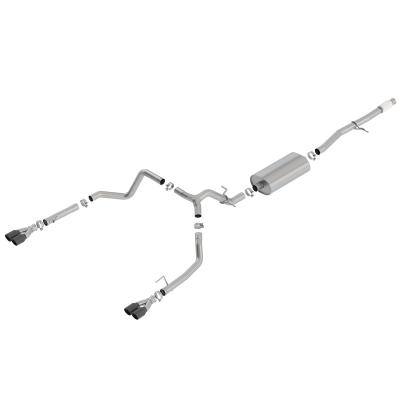 BORLA | Cat-Back™ Exhaust System - Silverado / Sierra 1500 5.3L 2019-2024