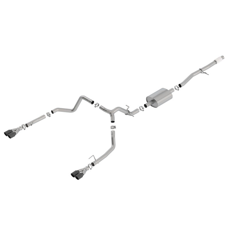 BORLA | Cat-Back™ Exhaust System - Silverado / Sierra 1500 5.3L 2019-2024