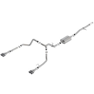 BORLA | Cat-Back™ Exhaust System - Silverado / Sierra 1500 5.3L 2019-2024