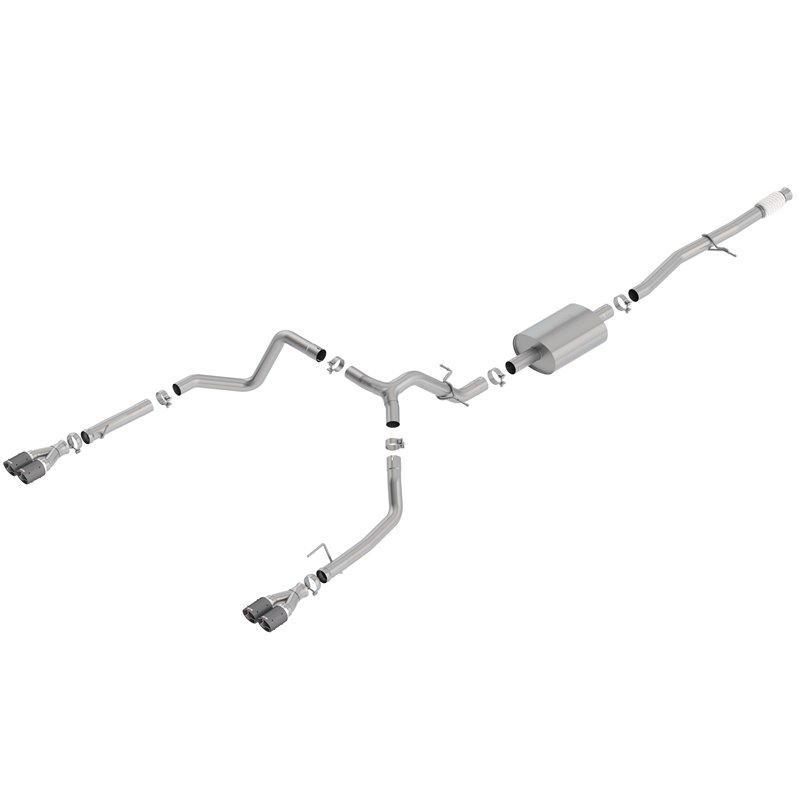 BORLA | Cat-Back™ Exhaust System - Silverado / Sierra 1500 5.3L 2019-2024
