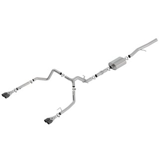 BORLA | ATAK® Cat-Back™ Exhaust System - Silverado / Sierra 1500 / Limited 6.2L 2019-2023