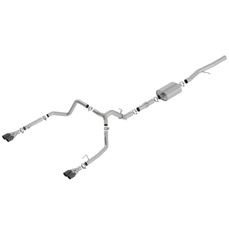 BORLA | ATAK® Cat-Back™ Exhaust System - Silverado / Sierra 1500 / Limited 6.2L 2019-2023