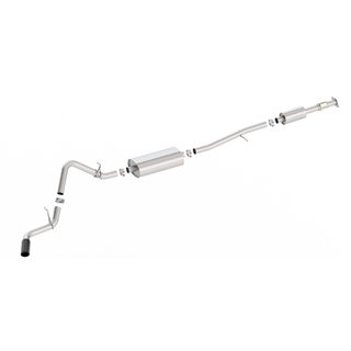 BORLA | S-Type Cat-Back™ Exhaust System - Silverado / Sierra 1500 2.7T 2019-2024