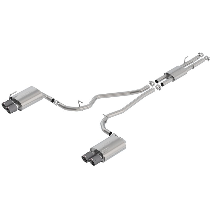 BORLA | ATAK® Cat-Back™ Exhaust System - Explorer / Aviator 3.0T 2020-2023