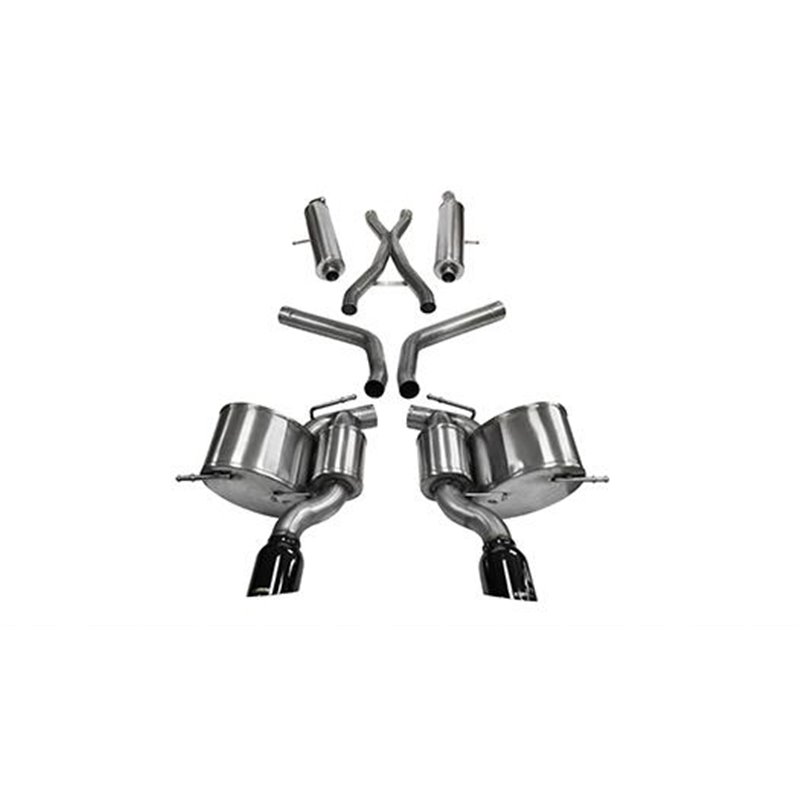 Corsa Performance | Cat-Back - Grand Cherokee SRT / SRT8 6.4L 2012-2021