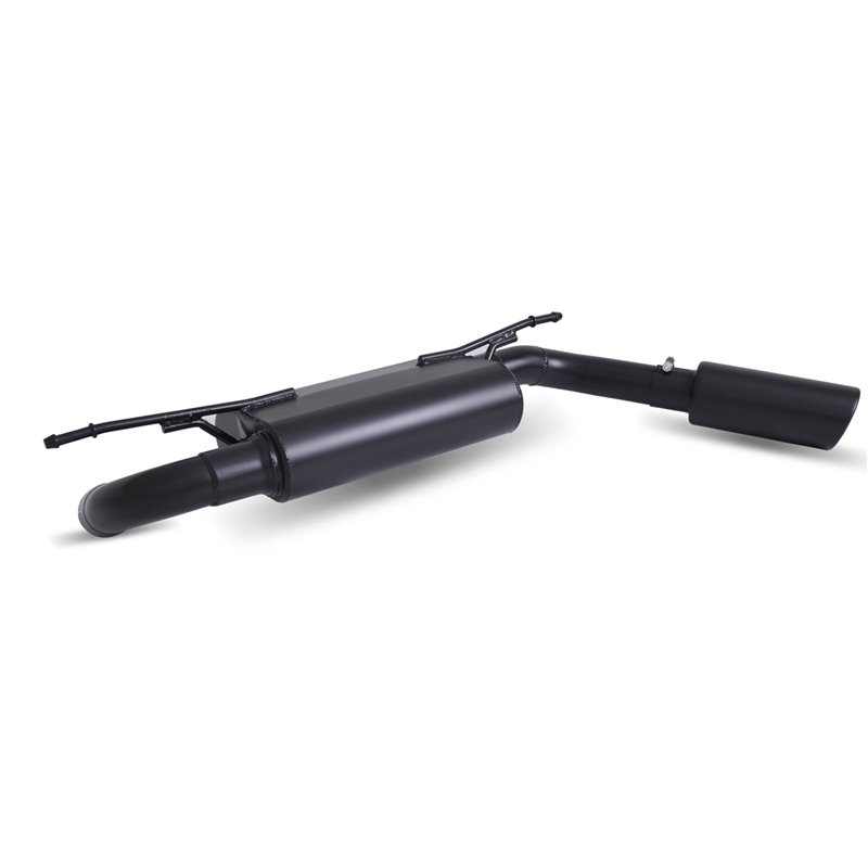 Gibson | Black Elite Cat-Back Single Exhaust Black Ceramic