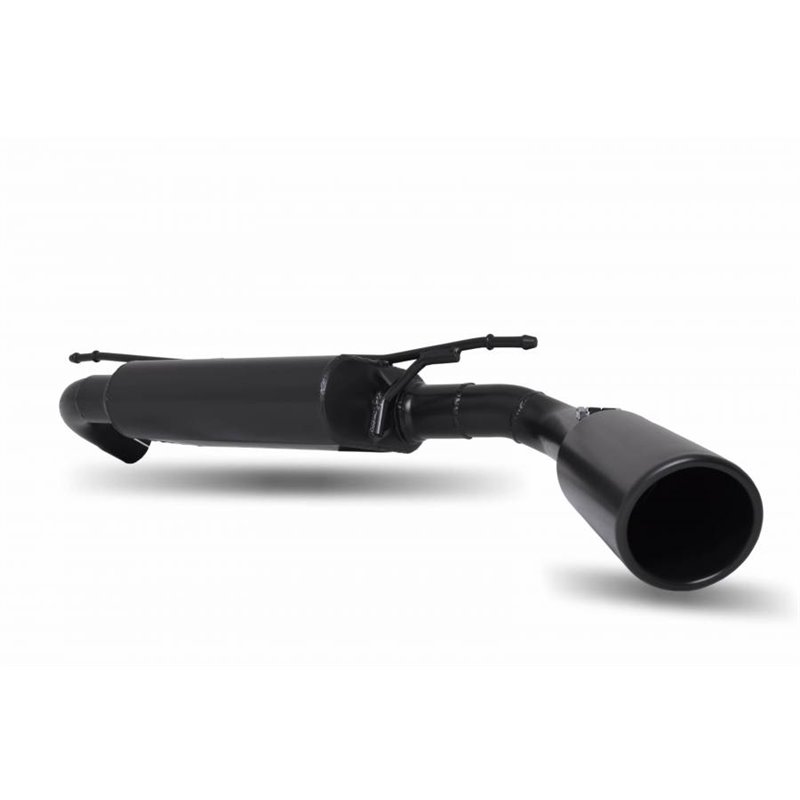 Gibson | Black Elite Cat-Back Single Exhaust Black Ceramic