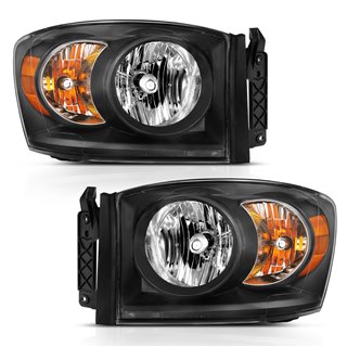 ANZO | Crystal Headlight Set - Ram 1500 / 2500 / 3500 2006-2009