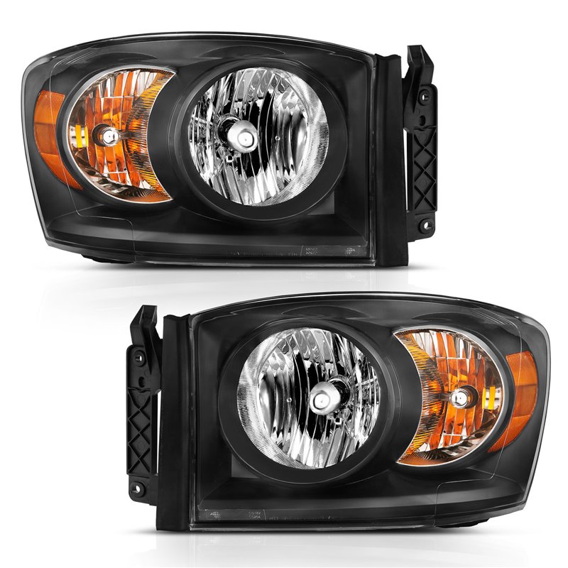 ANZO | Crystal Headlight Set - Ram 1500 / 2500 / 3500 2006-2009