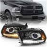 ANZO | Projector Headlight Set w/Halo - Ram 1500 / Classic / 2500 / 3500 2009-2023