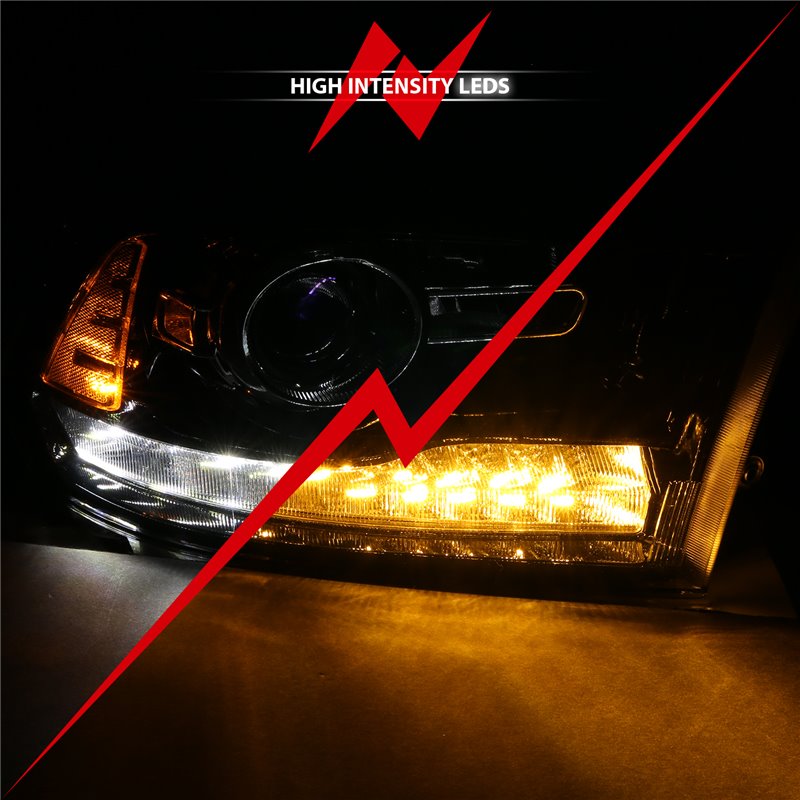 ANZO | Projector Headlight Set w/Halo - Ram 1500 / Classic / 2500 / 3500 2009-2023