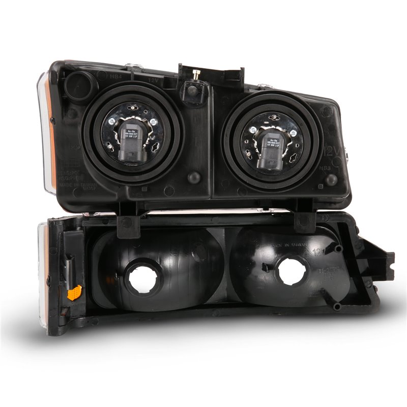 ANZO | Crystal Headlight Set - Silverado 1500 / 2500 HD 2003-2006