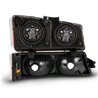 ANZO | Crystal Headlight Set - Silverado 1500 / 2500 HD 2003-2006
