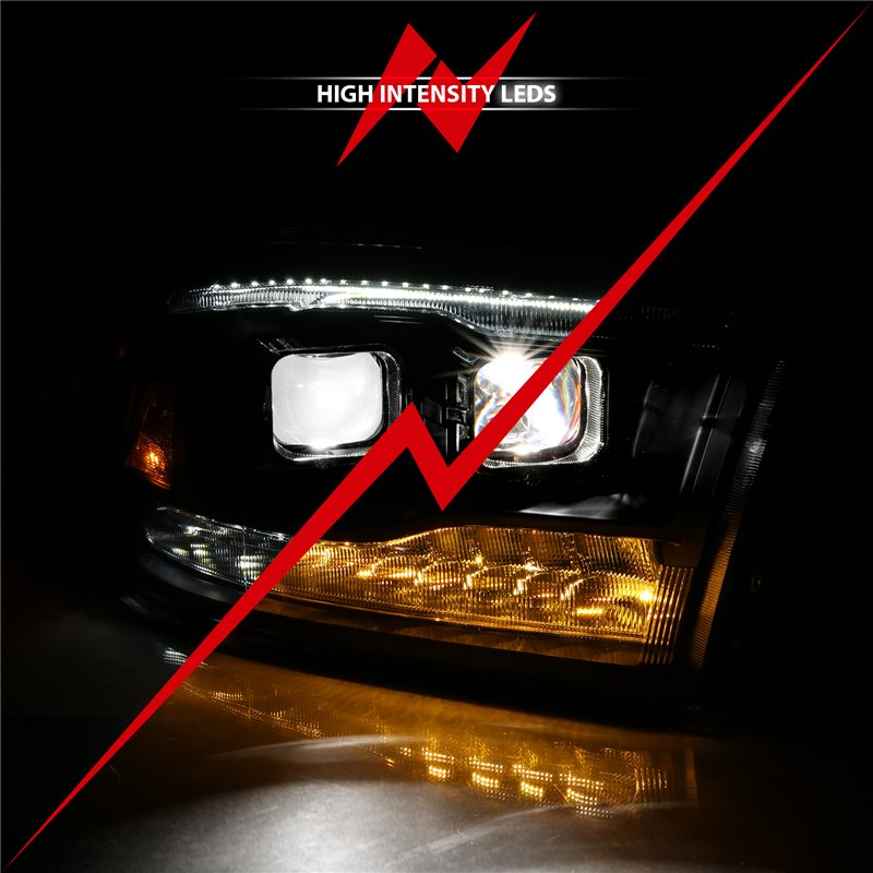 ANZO | LED Projector Headlight - Ram 1500 / Classic / 2500 / 3500 2009-2023