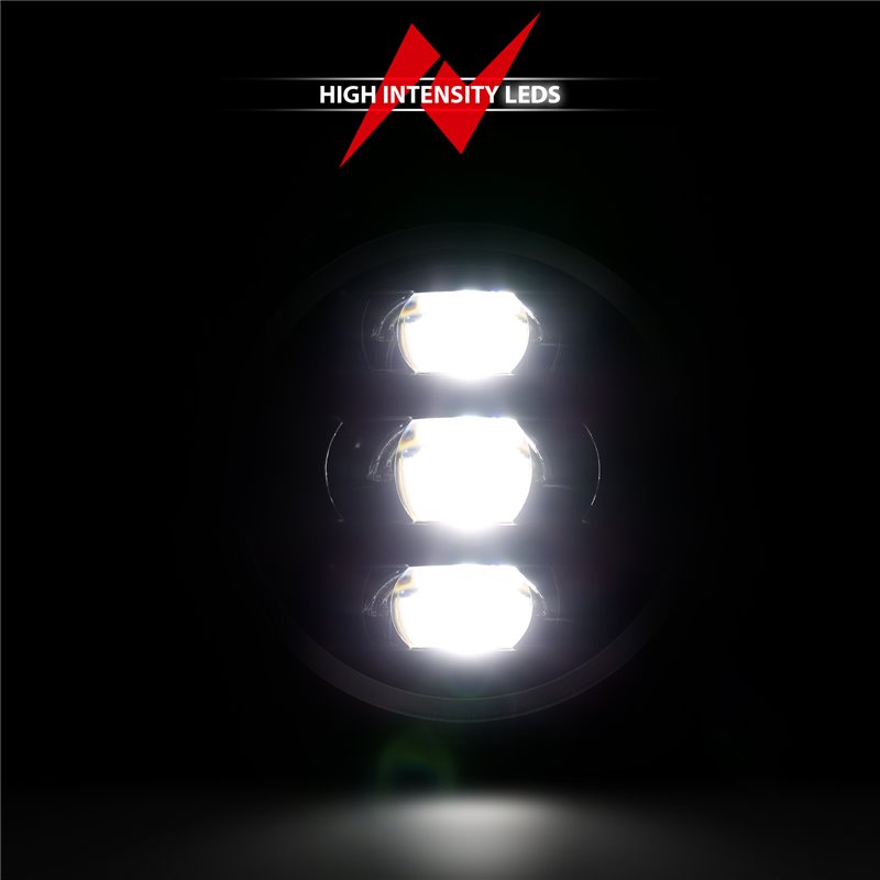 ANZO | LED Projector Headlight - Gladiator / Wrangler (JL) 2018-2023
