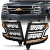 ANZO | LED Crystal Headlight - Suburban / Tahoe 5.3L / 6.2L 2015-2020