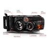 ANZO | Projector Headlight Set w/Halo - Ram 1500 / 2500 / 3500 2002-2005