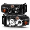 ANZO | Projector Headlight Set w/Halo - Ram 1500 / 2500 / 3500 2002-2005
